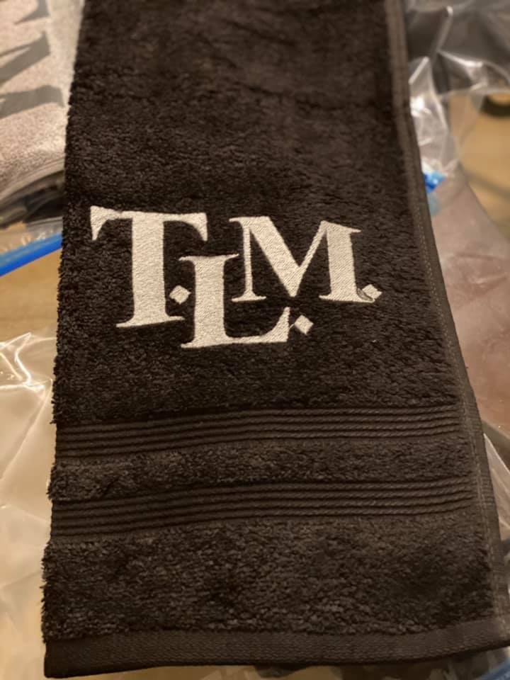 Men's Monogram Towel Only